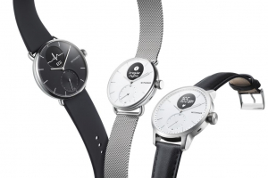 Withings Scanwatch 42mm aktivitásmérő óra fekete (HWA09-model 4-All-Int)